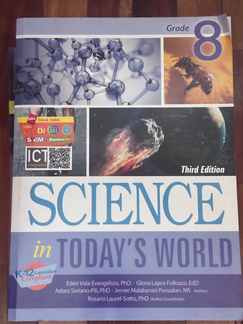 Grade 8 books (Category: Textbooks) located in Calamba. Submitted by cur8d (Listing ID 1373581296, Image 2). Description: 200 each take all 1200.