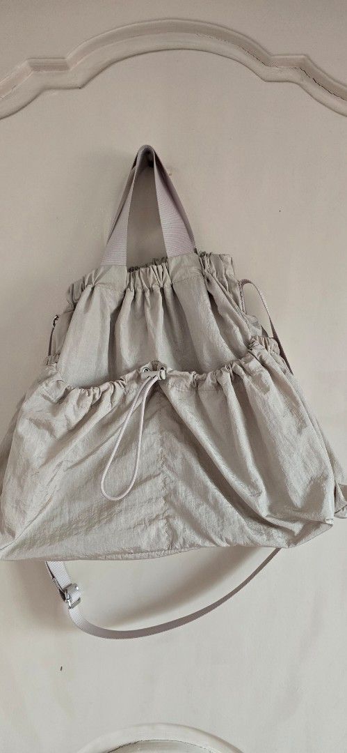 Gu Gathered Pocket Bag Natural (Category: Shoulder Bags) located in Cainta. Submitted by mayiaba (Listing ID 1373710018, Image 2). Description: Gu Gathered Pocket Bag in Natural 399+Shipping (LastPricePosted) Payviamaya/ gcash/bdo Deliverviagrab/lalamove(anyday)orjnt(weekends only) loc.Cainta.