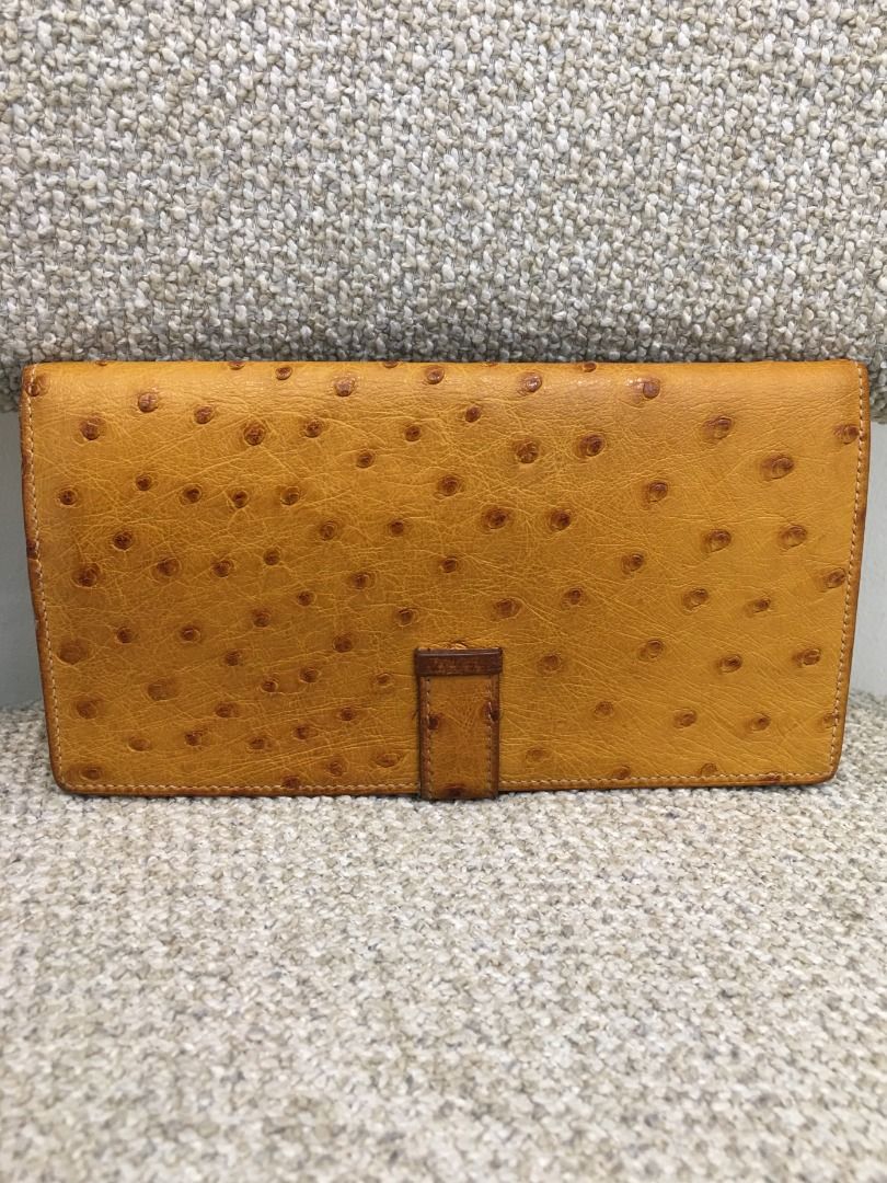 HERMES Bearn Ostrich Wallet (Pre-owned Authentic) (Category: Luxury Bags & Wallets) located in Santa Rosa. Submitted by brandieshoppe (Listing ID 1373678634, Image 3). Description: ✅ Authentic/Original Preloved ✅ From Japan Auction ✅ Moneyback Guaranteed If Proven Fake ✅ In Excellent Condition ✅ Message Us For More Details *Open Also for Layaway Terms #00141.
