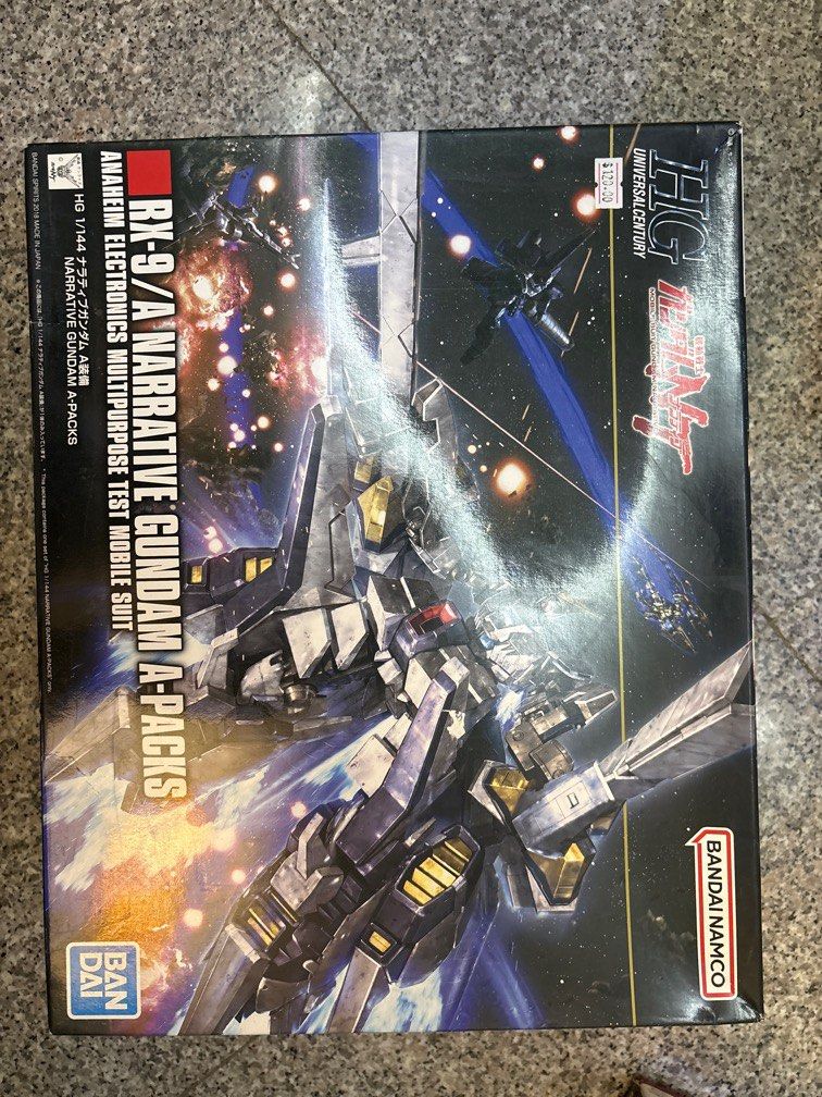 HG Narrative Gundam A-Packs (Category: Gundam Model Kits) located in Singapore. Submitted by Zachh (Listing ID 1373689255, Image 1). Description: Selling bc house reno Dont lowball can already.