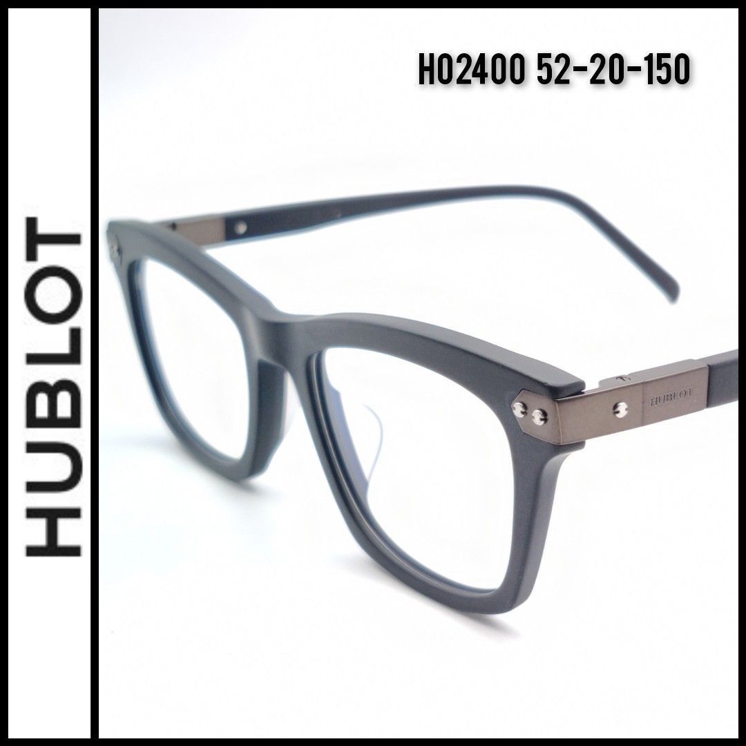 Hublot matt black eyewear glasses