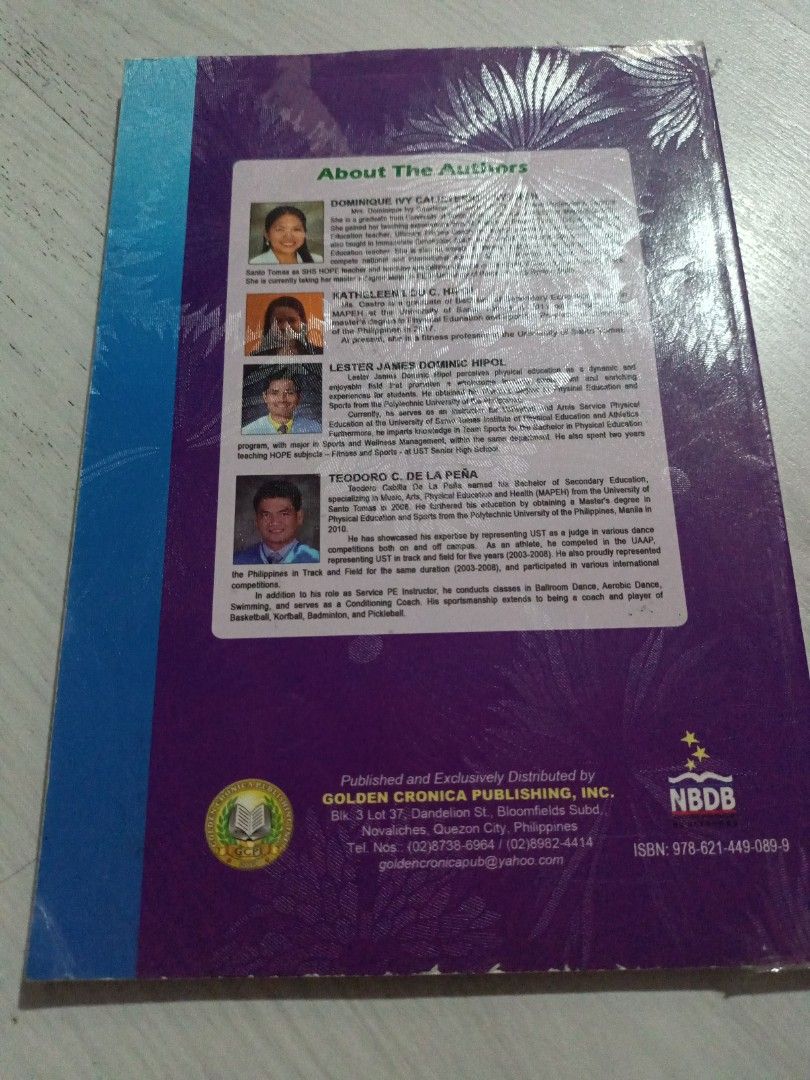 HYPE Fitness Matters Revised Edition (Category: Storybooks) located in Manila. Submitted by inaydearest (Listing ID 1373763997, Image 2). Description: .