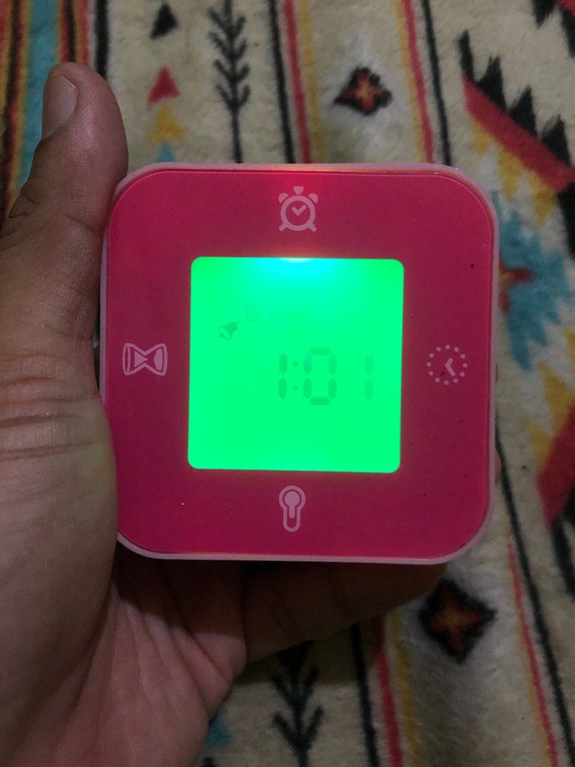 Ikea multi function desk clock (Category: Clocks) located in Quezon City. Submitted by markgolveo (Listing ID 1373656374, Image 3). Description: Ikea multi function desk clock Tested working all functionalities Rotate position to change function.