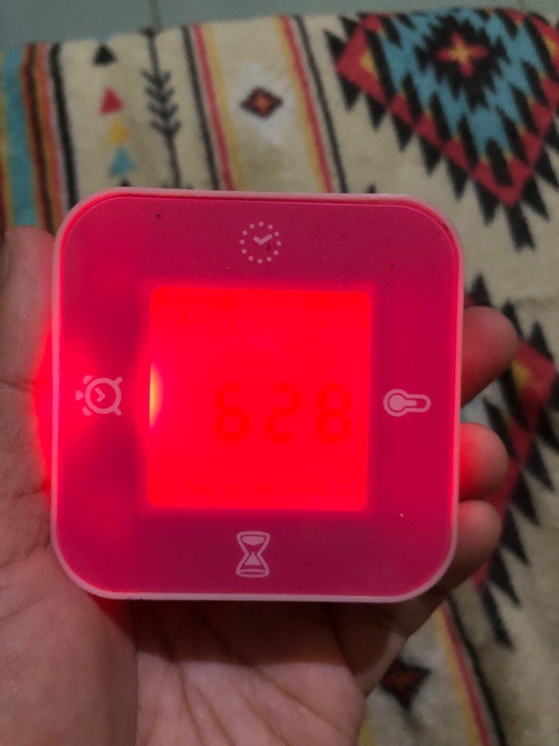 Ikea multi function desk clock (Category: Clocks) located in Quezon City. Submitted by markgolveo (Listing ID 1373656374, Image 1). Description: Ikea multi function desk clock Tested working all functionalities Rotate position to change function.