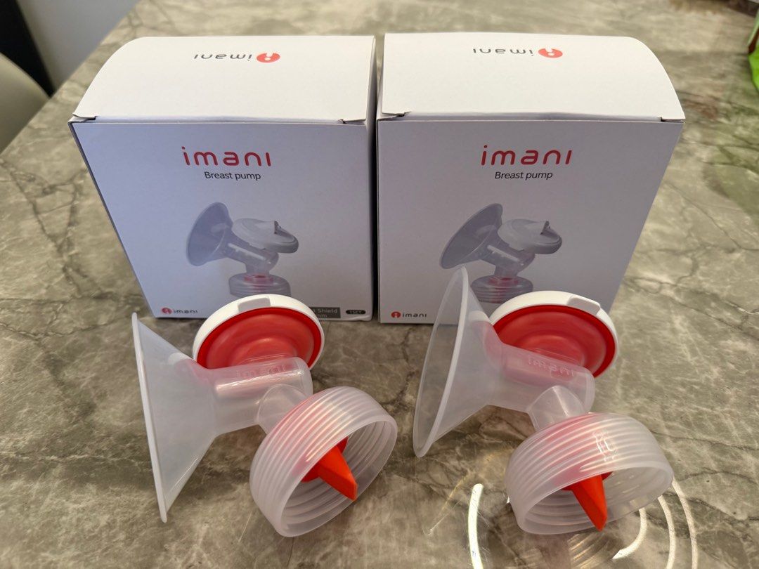 Imani Breast Shield 24mm (One Pair) (Category: Breastfeeding & Bottle Feeding) located in Singapore. Submitted by elynawong (Listing ID 1373640845, Image 2). Description: One pair of Brand New in Box Imani Breast Shield for sale. 24mm Self collection or postage (pls top up for courier fee).