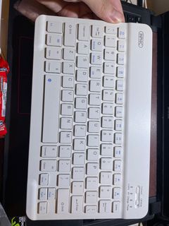 Teclado inalámbrico Bluetooth INPHIC V750B para iPad, teclado inalámbrico Bluetooth para iPad
