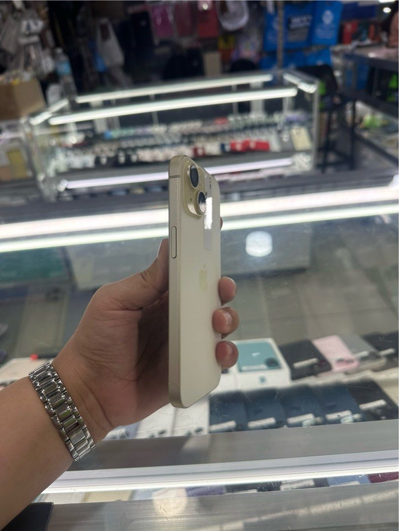 Iphone 15 256gb 98% batt FU NTC (Category: iPhone 15 Series) located in San Juan City. Submitted by javedsgadgetshop (Listing ID 1373596451, Image 2). Description: INSTALLMENT OPTIONS : SPAY LATER / GGIVES / CREDIT CARD! WE BUY AND SELL SO PWEDE MAGBINTA OR SWAP ! Quick Specs : Iphone 15 •256gb •NTC Variant •98% batt health •Factory Unlock •95% Smoothness •No hidden issue | No Repaired •100% Authentic | Not Refurbished •w/ OEM Charger & store war