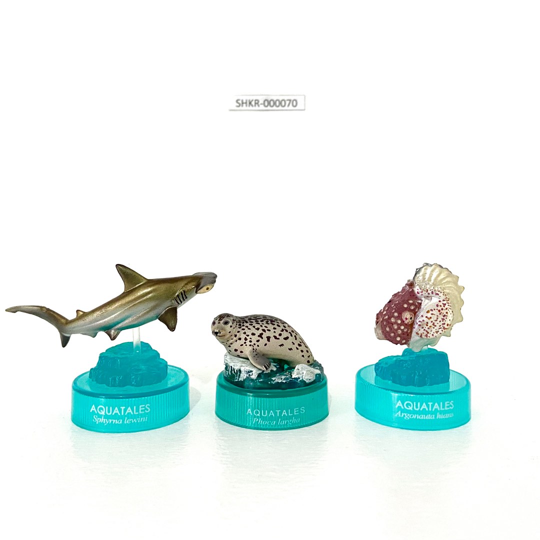 Figurine Exclusive Kaiyodo Glico Aquatales Poissons Volants Japon