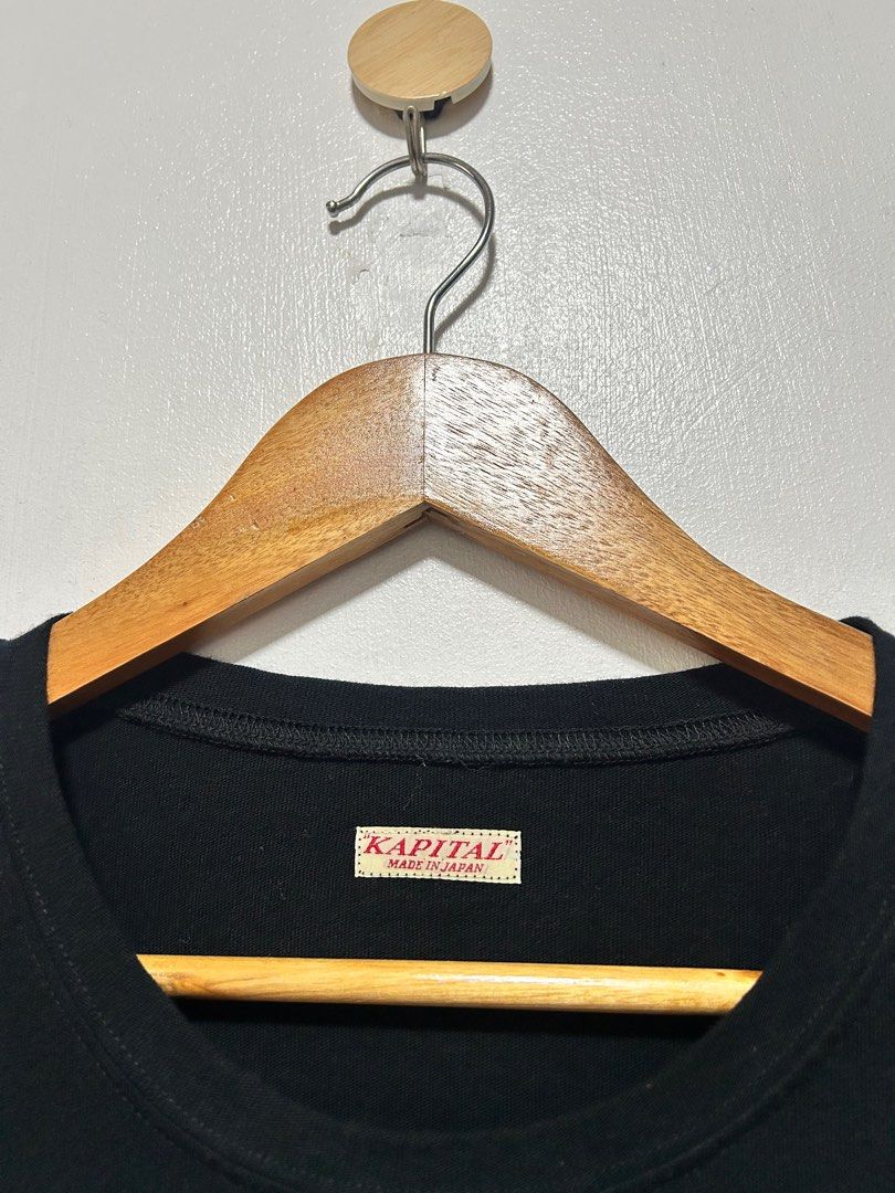 Kapital Shirt (Category: Tshirts & Polo Shirts ) located in Calamba. Submitted by jannstuff (Listing ID 1373649087, Image 2). Description: Kapital Shirt Size: 2 fits M Excellent condition Price:1300 + shipping fee Measurement: Length: 27.5 Width: 18 Dm.