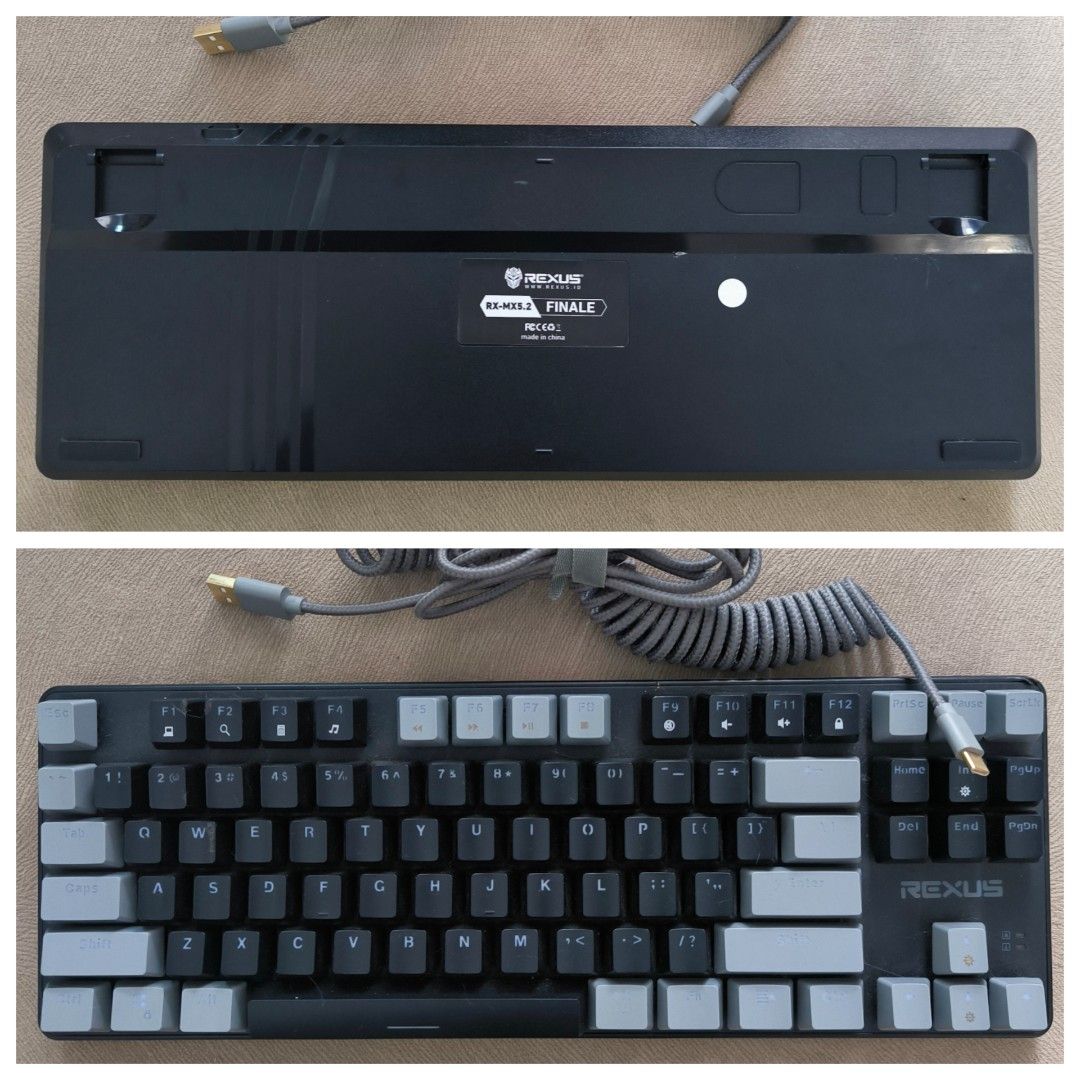 Keyboard Mechanical Rexus RX MX5, Elektronik, Komputer, Lainnya di ...