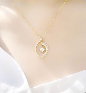 Lingering Accessories 14k金·日系丘比特之弓項鍊  NE011064207653656707110