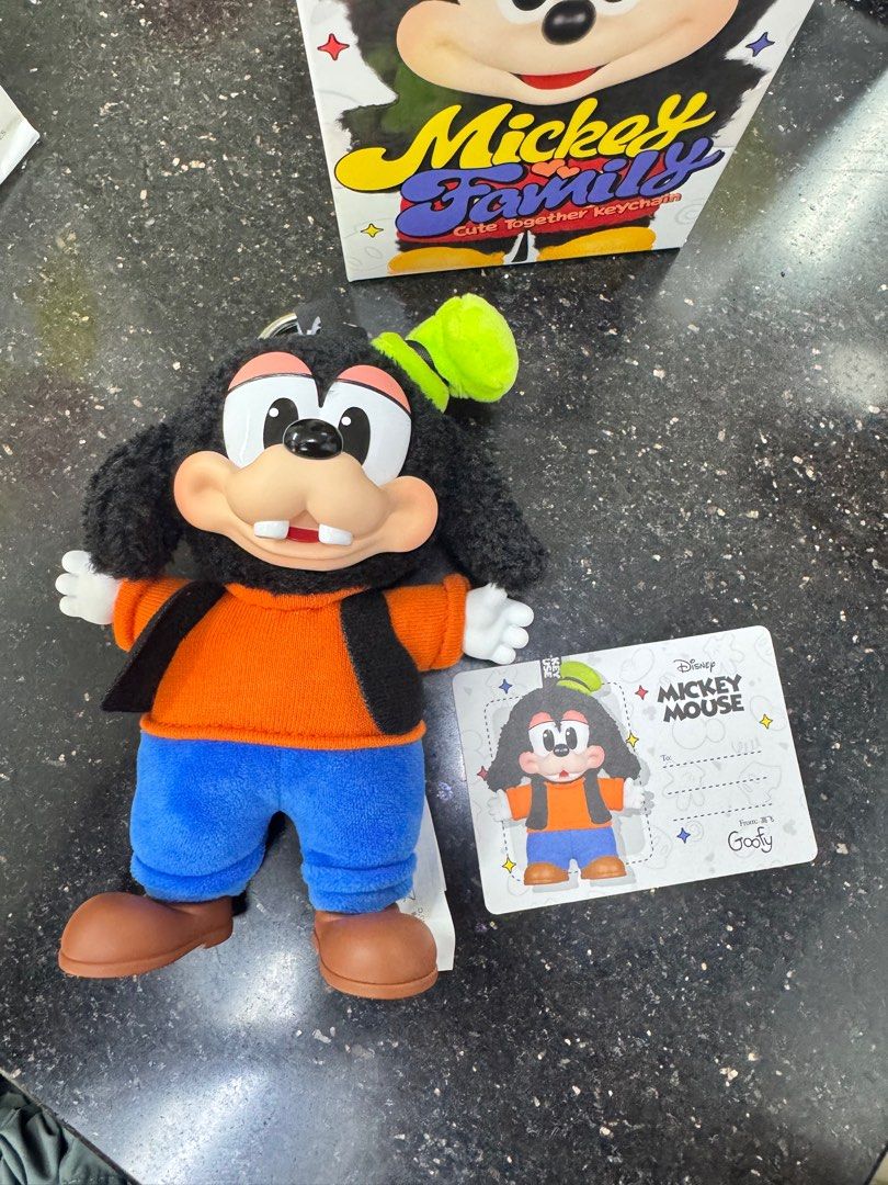 Mickey Family Popmart Goofy (Category: Designer & Blind Box Toys) located in Santa Rosa. Submitted by philbrooks15 (Listing ID 1373606277, Image 2). Description: Pop Mart Mickey Family Goofy BIB(Back In Box) MOP: GCASH MOD: LBC or Lalamove(Laguna Pickup) Brought in Macau(with receipt).