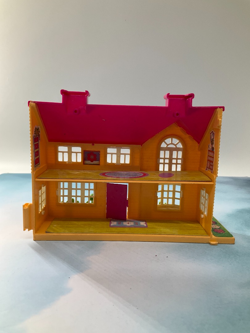 miniature mini plastic toy dollhouse for imaginative play kids children ...