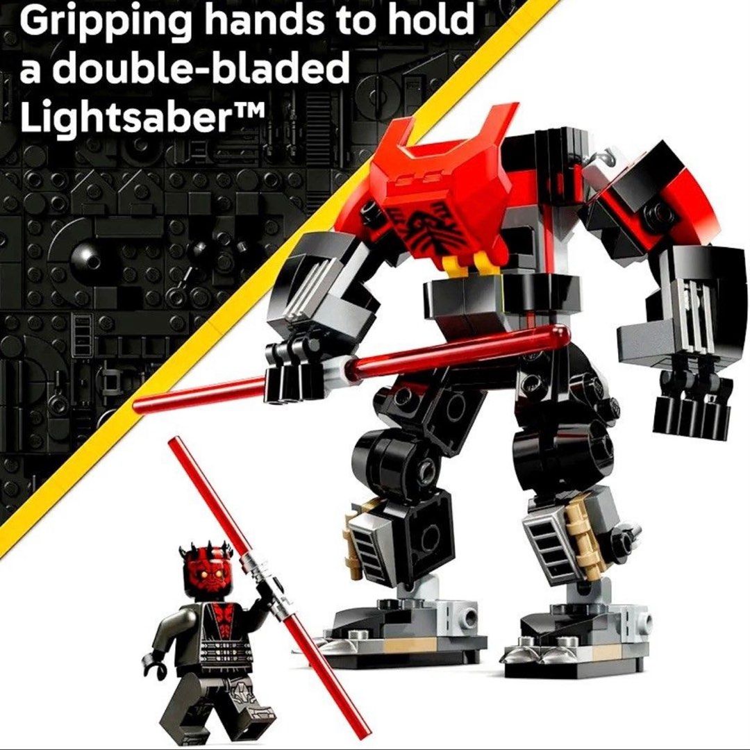 MISB Bandai s.h.figuarts TEKKEN 8 Nina Williams SHFiguarts SHF Action Figure, Lego Star Wars Series 75411 Darth Maul Mech (Includes Darth Maul Minifigure With Double-Bladed Red Lightsaber 143 Pcs), Authentic, New, Sealed & Unopened in Mint Condition Box (Category: Toy Figures) located in Singapore. Submitted by tudor8 (Listing ID 1373698067, Image 7). Description: * Lego Star Wars 75411 Darth Maul Mech $17.90 * S.H.Figuarts TEKKEN 8 Nina Williams