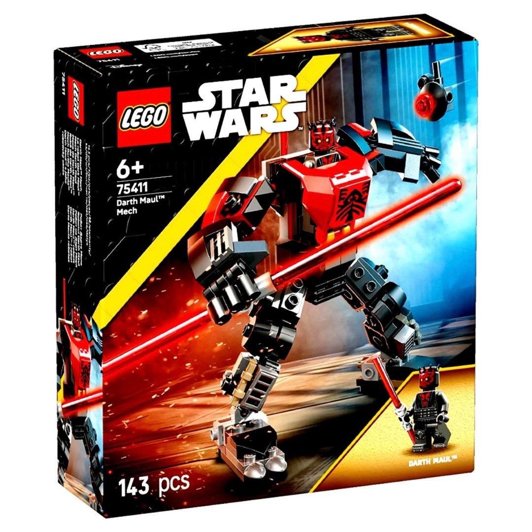 MISB Bandai s.h.figuarts TEKKEN 8 Nina Williams SHFiguarts SHF Action Figure, Lego Star Wars Series 75411 Darth Maul Mech (Includes Darth Maul Minifigure With Double-Bladed Red Lightsaber 143 Pcs), Authentic, New, Sealed & Unopened in Mint Condition Box (Category: Toy Figures) located in Singapore. Submitted by tudor8 (Listing ID 1373698067, Image 5). Description: * Lego Star Wars 75411 Darth Maul Mech $17.90 * S.H.Figuarts TEKKEN 8 Nina Williams