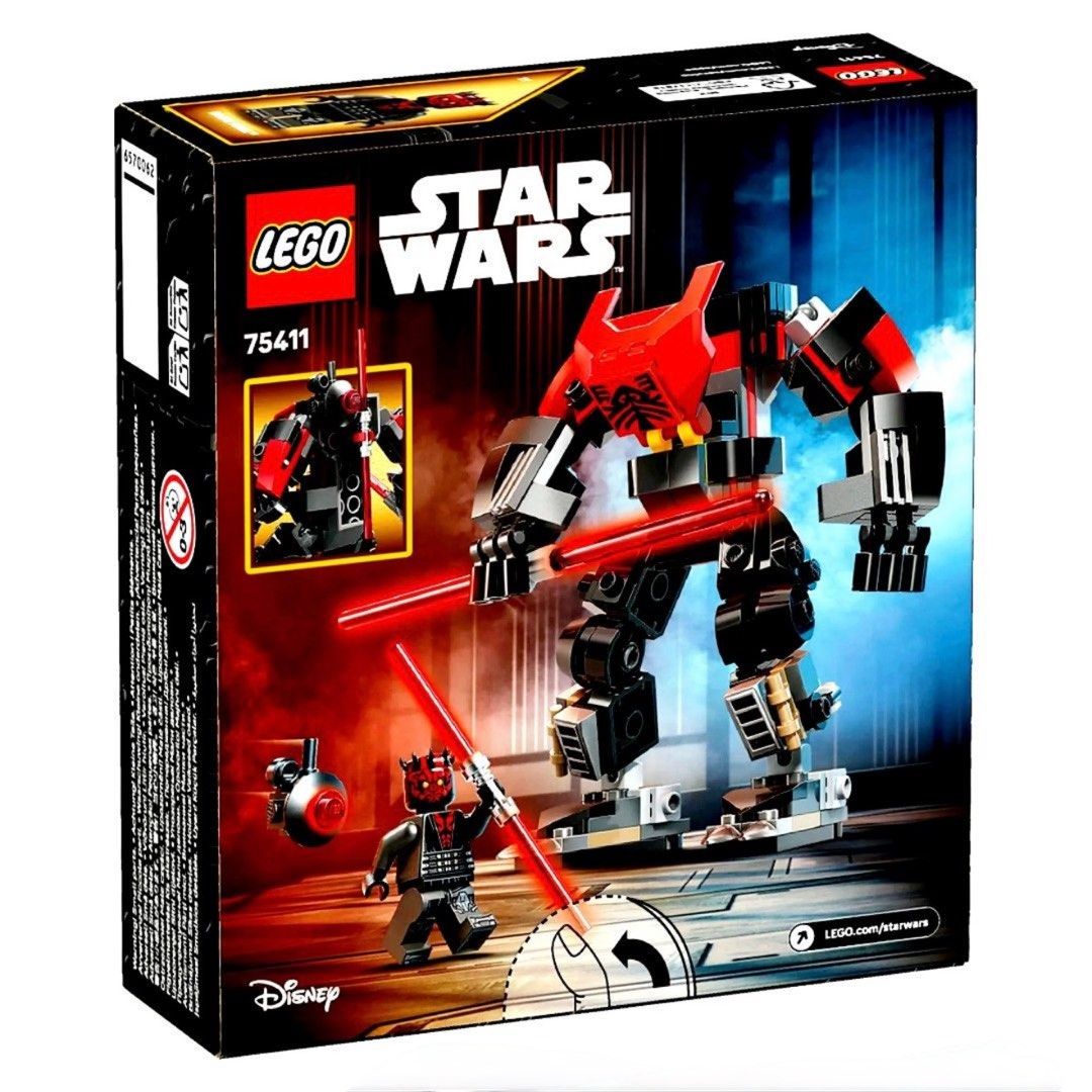 MISB Bandai s.h.figuarts TEKKEN 8 Nina Williams SHFiguarts SHF Action Figure, Lego Star Wars Series 75411 Darth Maul Mech (Includes Darth Maul Minifigure With Double-Bladed Red Lightsaber 143 Pcs), Authentic, New, Sealed & Unopened in Mint Condition Box (Category: Toy Figures) located in Singapore. Submitted by tudor8 (Listing ID 1373698067, Image 6). Description: * Lego Star Wars 75411 Darth Maul Mech $17.90 * S.H.Figuarts TEKKEN 8 Nina Williams