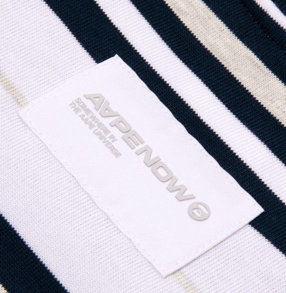 *NEAT* Aape BY *A BATHING APE® AAPE NOW Striped Tshirt White AAPTEM1419XXMWHC (Category: Tshirts & Polo Shirts) located in Singapore. Submitted by nofrillsfactoryoutlet (Listing ID 1373683321, Image 6). Description: Usual : $115 SALE : $93 100% Authentic and Brand New with Tags and packaging. Direct from Aape BY *A BATHING APE® outlet in Beijing. Brand : Aape BY *A BATHING APE® Series : AAPE NOW Design : Striped Tshirt Colour : White / Multicolou