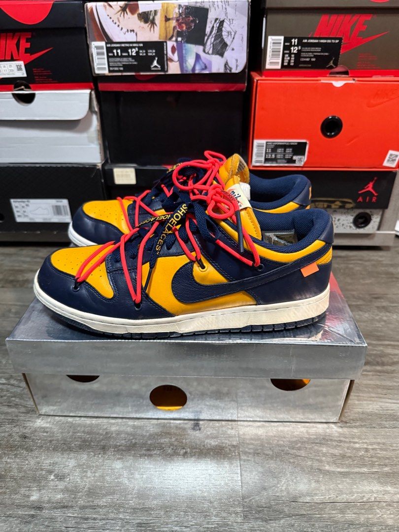 michigan off white shoes