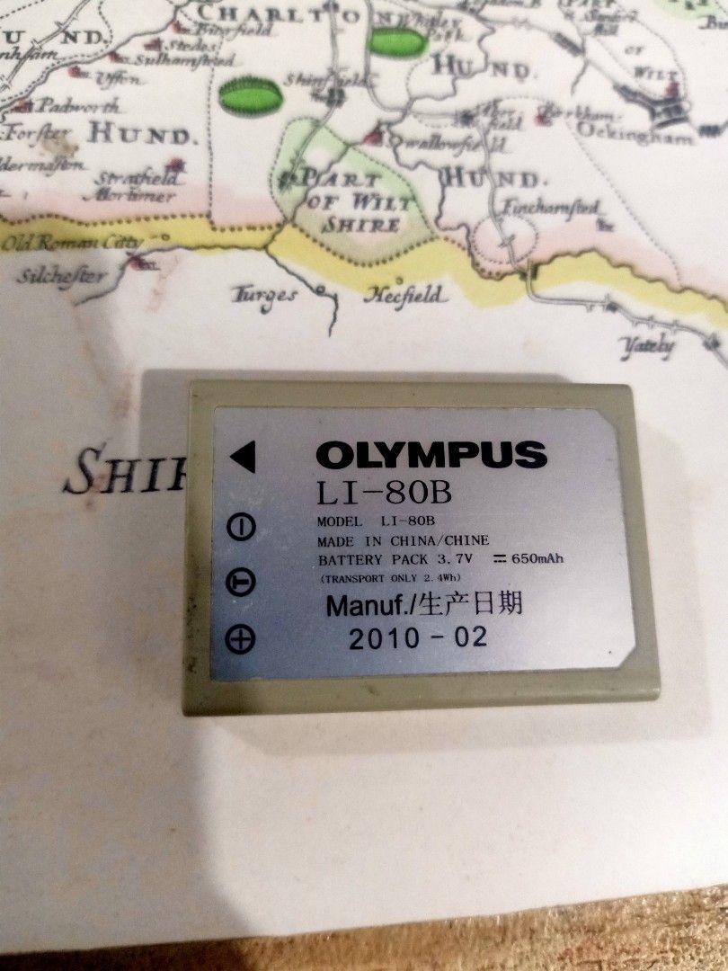 Olympus digicam battery (Category: Cameras) located in Las Pinas. Submitted by the_recycle_shop (Listing ID 1373728272, Image 1). Description: Good working condition Makunat long batt life.