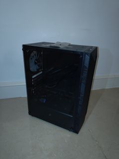 PC case with rgb
