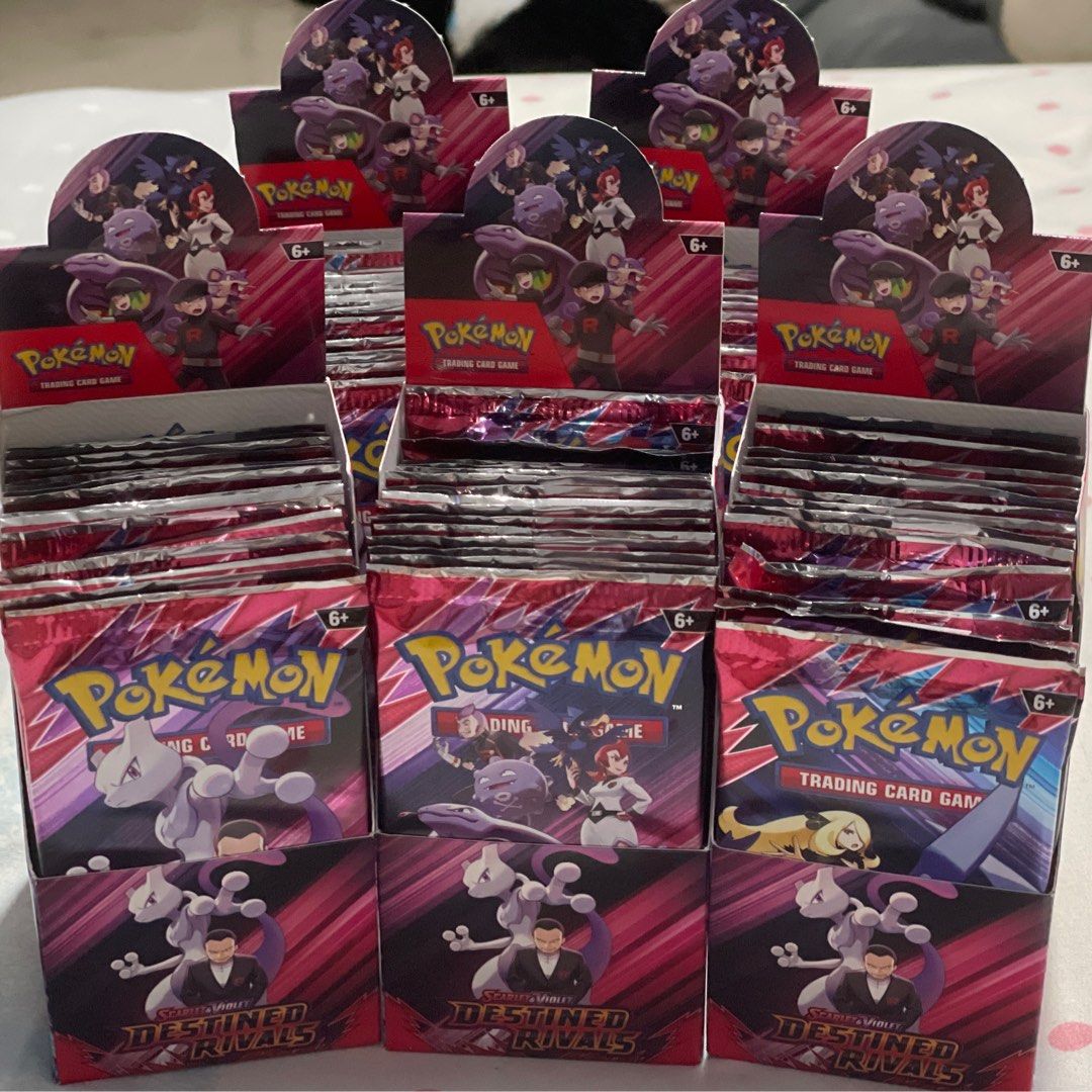 Pokemon TCG: Destined Rivals Half Booster Box [Last 3 boxes], Hobbies ...