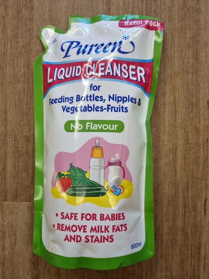 Pureen liquid cleanser (refill) (Category: Breastfeeding & Bottle Feeding) located in Singapore. Submitted by wardrobes-addon (Listing ID 1373652781, Image 1). Description: I have 9 packs expire on 8.8.26.