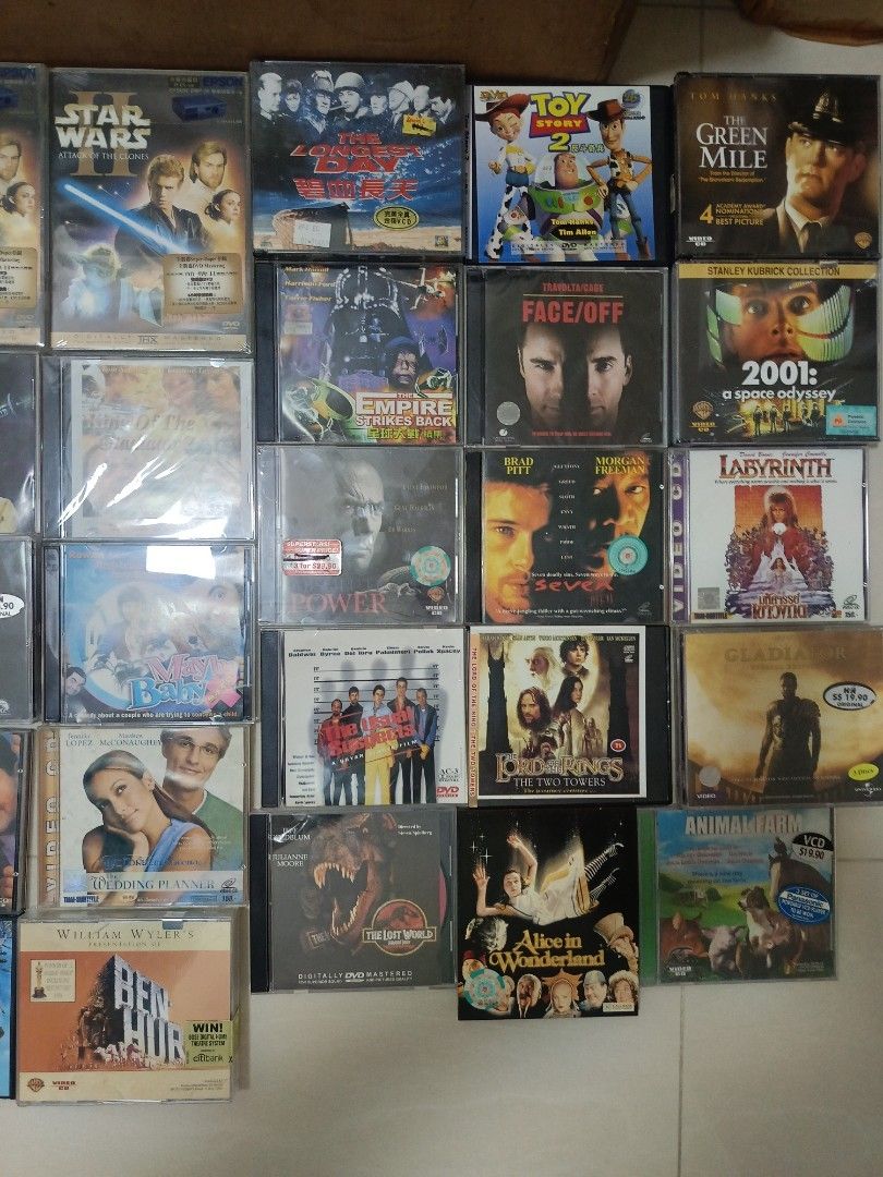 Random CDs (Category: CDs & DVDs) located in Singapore. Submitted by tyt05 (Listing ID 1373214841, Image 10). Description: $5 per CD. Some of them are brand new with packaging. PM for more pictures..