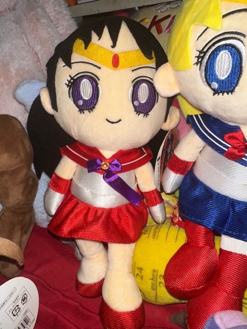 Sailormoon Set All with Papertag no breaking BanDai original and Luna Banpresto Stuffed Toy (Category: Figurines & Statues) located in Pasig City. Submitted by katplush_superlove (Listing ID 1373609729, Image 3). Description: What you see is what you get, original pictures posted. Payment first then can lalamove or J&T. If anything else except for breaking the set pls feel free to PM. Thank you 🤩 .
