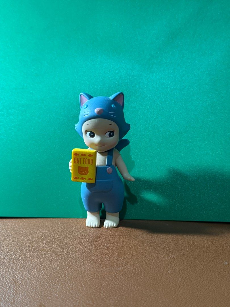 Sonny angels (decluttering) (Category: Designer & Blind Box Toys) located in Manila. Submitted by weive (Listing ID 1373729652, Image 1). Description: Sonny angel cat life series (blue) - SOLD Sonny angel candy store (purple rabbit) - 900.
