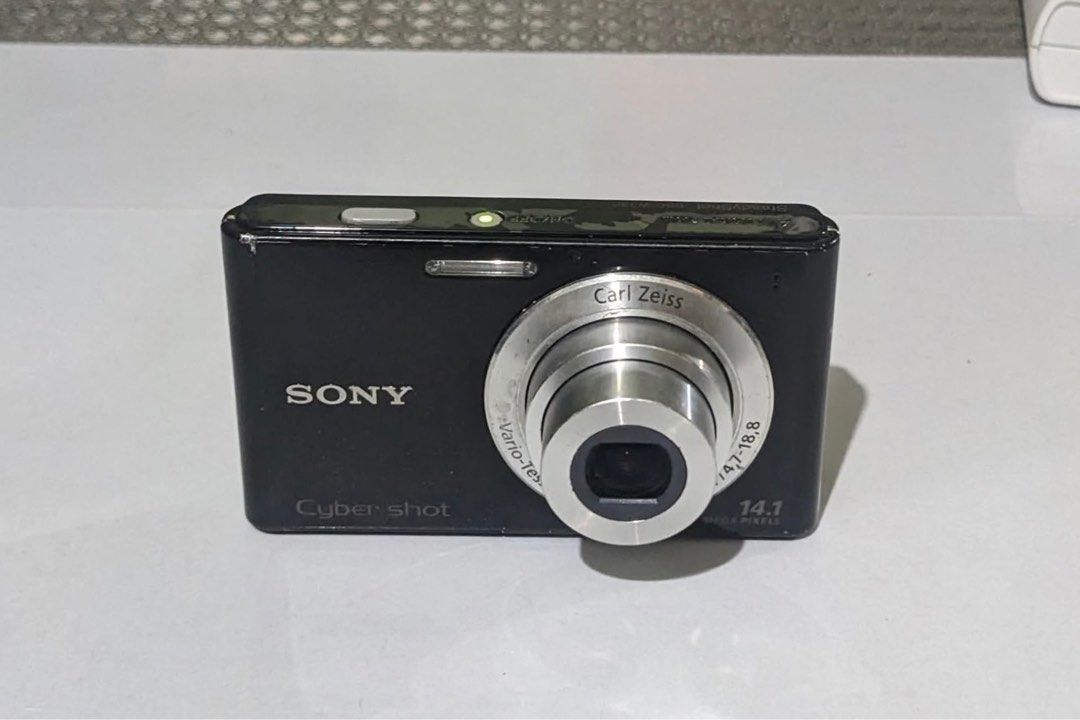 Sony Cybershot DSC W330 Digital Camera (Digicam) (Category: Cameras) located in Pasig City. Submitted by _mathilda (Listing ID 1373604051, Image 1). Description: 📸 Sony Cybershot DSC W330 — 14.1 Megapixels — 4x Optical Zoom — Carl Zeiss Vario-Tessar Lens — Image Stabilization — ISO: 80-3200 — Body Condition: 7.5/10 — signs of usage on its exterior, has vertical line when it's direct with the sun / lightbulb (DOESNOT AFFECT THE OUTPUT) — Fully fu
