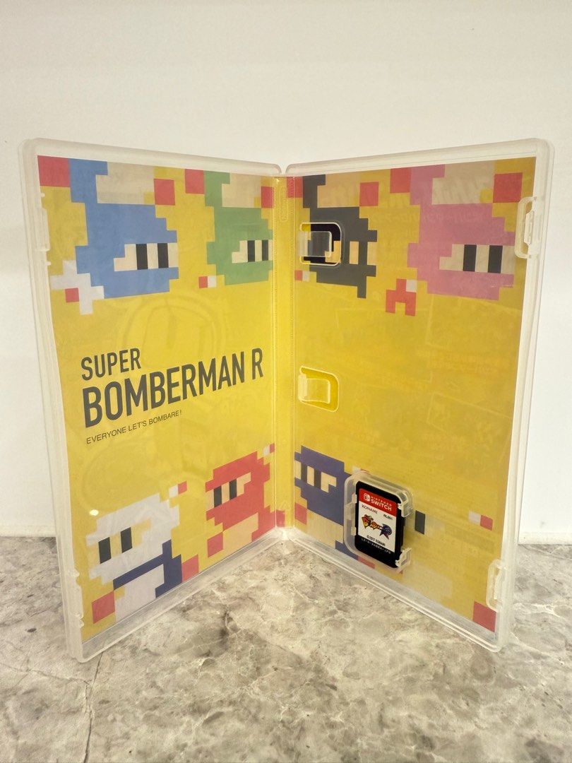 由 jochocolate (刊登 ID 1373701623，圖片 3) 提交，位於 台中市 (Taichung) 的 Switch 超級轟炸超人 炸彈超人 switch卡帶遊戲 多人遊戲 (類別：Nintendo 任天堂)，說明：📍Switch 轟炸超人 🔸商品狀況：卡帶跟盒子無任何刮痕。 🔸商品尺寸：原廠盒裝 🔸交易方式：可超取 面交地點西屯區/逢甲/水湳。請注意二手商品售出前都會檢查功能狀況，售出後不退不換。。