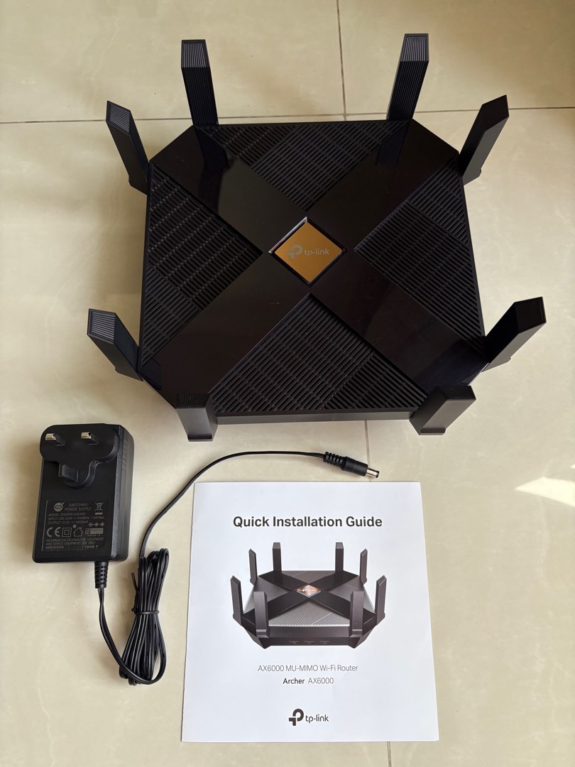 TP-Link AX6000 WiFi 6 Router(Archer AX6000) -802.11ax Wireless ...