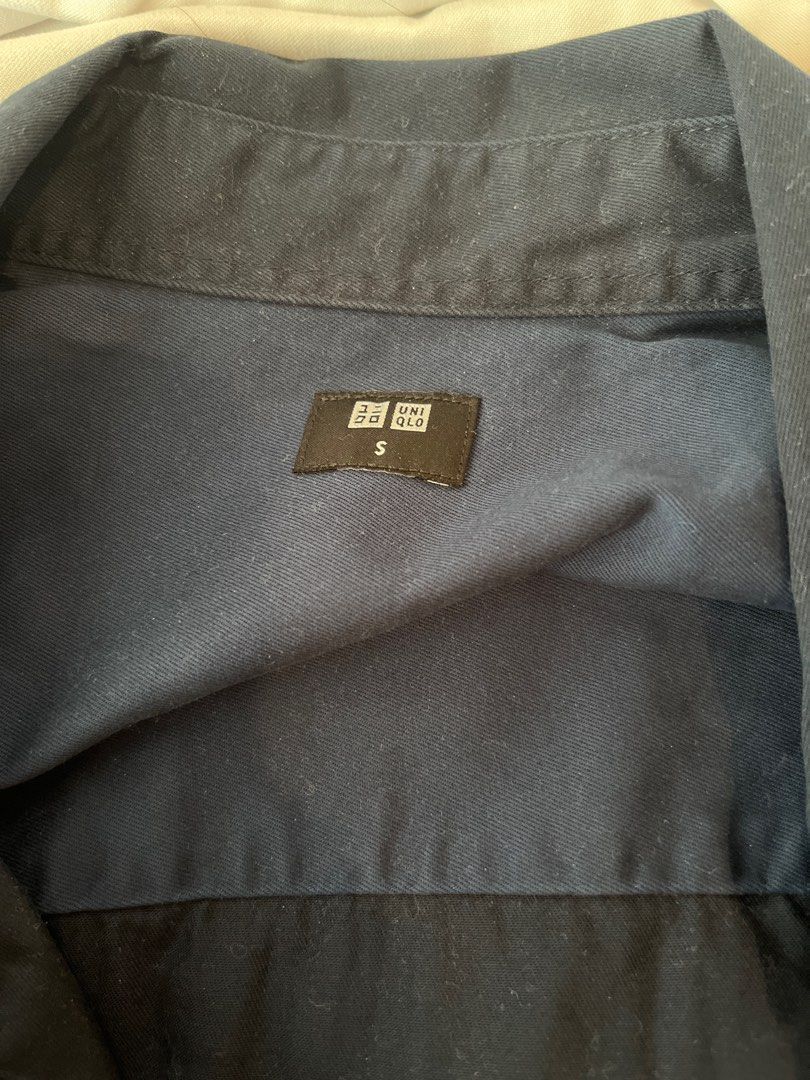 Uniqlo Navy Blue Shirt Jacket (Category: Tshirts & Polo Shirts ) located in Taguig. Submitted by martini__ (Listing ID 1373613365, Image 2). Description: Used once Loc: Taguig.