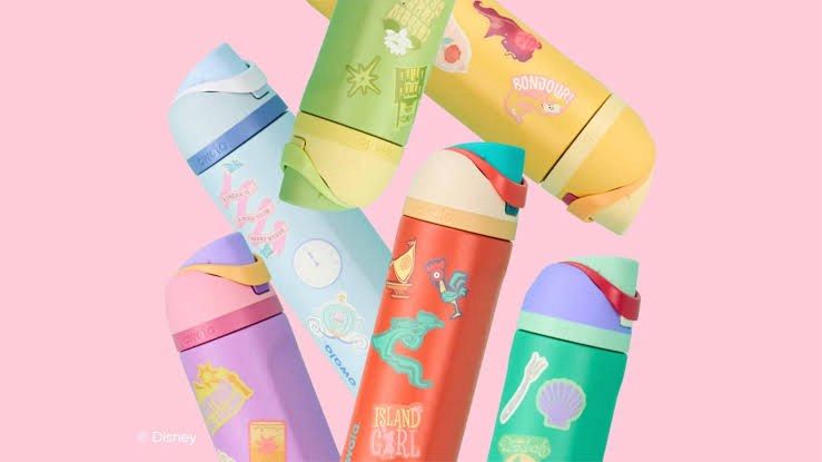 [US PASABUY] OWALA DISNEY PRINCESS COLLECTION (Category: Water Bottles & Tumblers) located in Quezon City. Submitted by deeyia (Listing ID 1373641669, Image 3). Description: OWALA TUMBLER US PASABUY 🇺🇸 SALE DISNEY PRINCESS EDITION 💛 Belle ❤️ Ariel 💜 Rapunzel 🧡 Moana 💚 Tiana 🩵 Cinderella 𓏔 ₱2500 ONLY ALL-IN 𓏔 AIR FETA on June 15.
