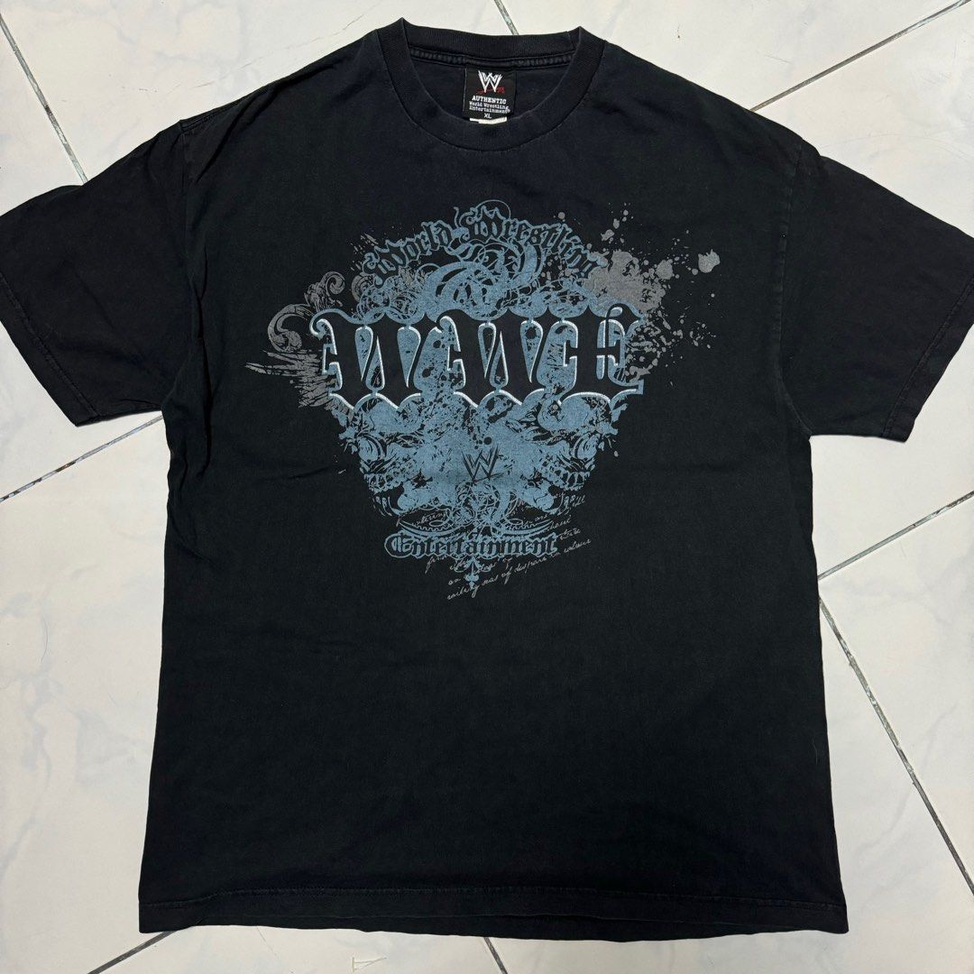 Wrestling Shirt (Category: Tshirts & Polo Shirts ) located in Balanga. Submitted by thefabulouscatalog (Listing ID 1373657891, Image 1). Description: Dimes: 23.5x31 WWE tag Size XL Good fade All items are Negotiable. Just pm me mga boss/madam 🙏.