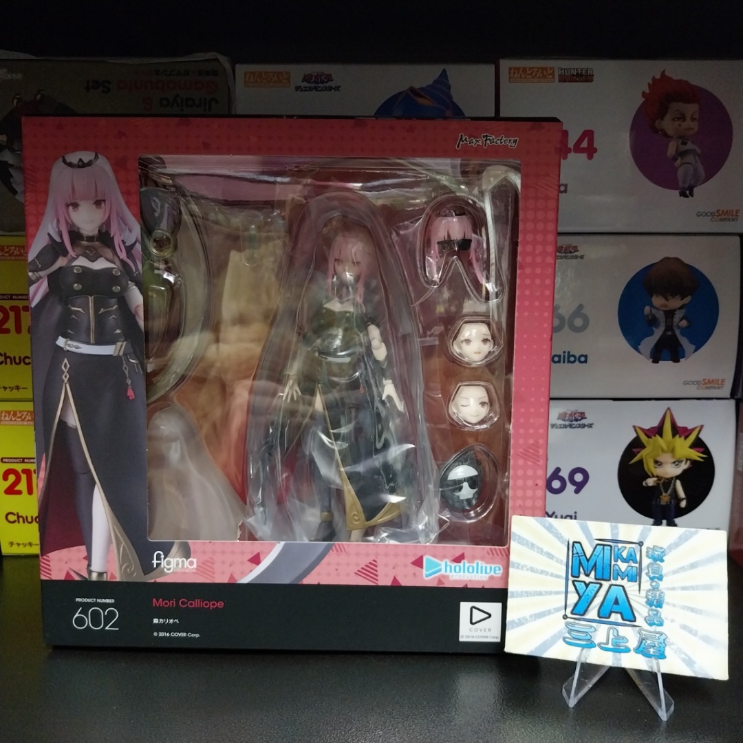 三上屋 行版現貨 Max Factory figma 602 森美聲 : hololive EN / MaxFactory figma no ...