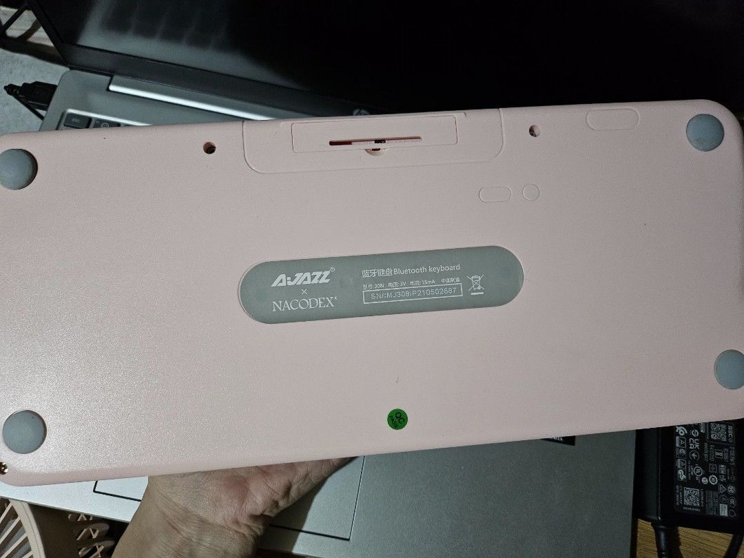 Ajazz 308i Pink Wireless Keyboard (Category: Computer Keyboard) located in Quezon City. Submitted by benpiko (Listing ID 1373869688, Image 2). Description: Ajazz 308i pink, in great condition! I used it with a cover so the keys are still in good condition. Used this with my laptop and ipad. Inclusions: keyboard only (in box) For shipping only via Lalamove and Grab Express, no meet-ups. Please send payment first before booking a delivery. Thank yo