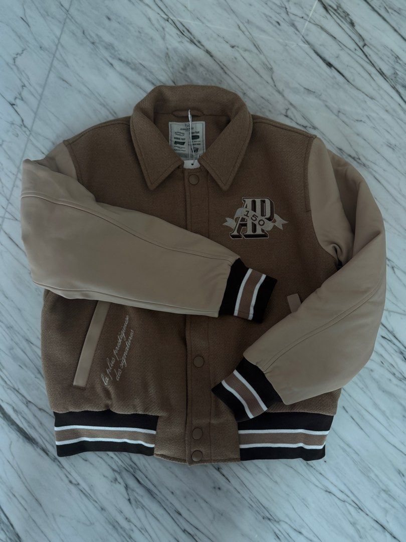 Audemars Piguet 150 anniversary Jacket (Category: Garage sale) located in Singapore. Submitted by hobechai (Listing ID 1373816956, Image 1). Description: M size unisex Brand new Gift from AP Not suitable to wear in Singapore weather..