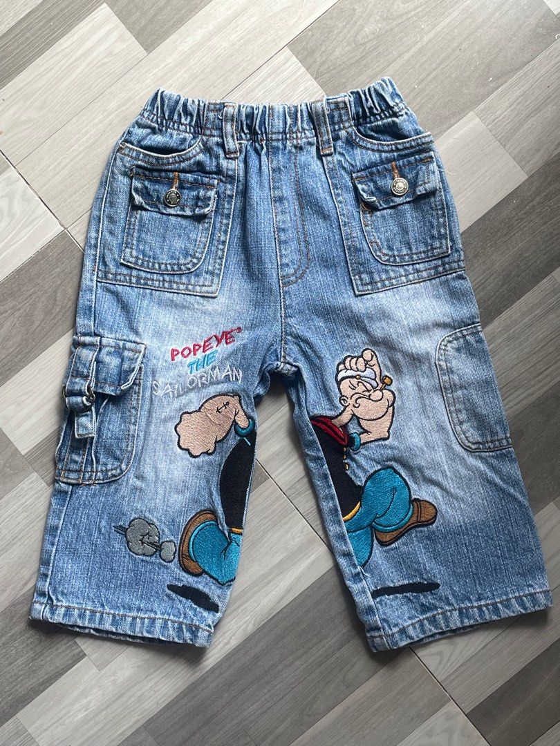 Baggy Pants 4 pockets (Category: Babies & Kids Fashion) located in Makati City. Submitted by superjaa (Listing ID 1373839068, Image 1). Description: Slightly used for toddler 2-4 years old. Dm for info.