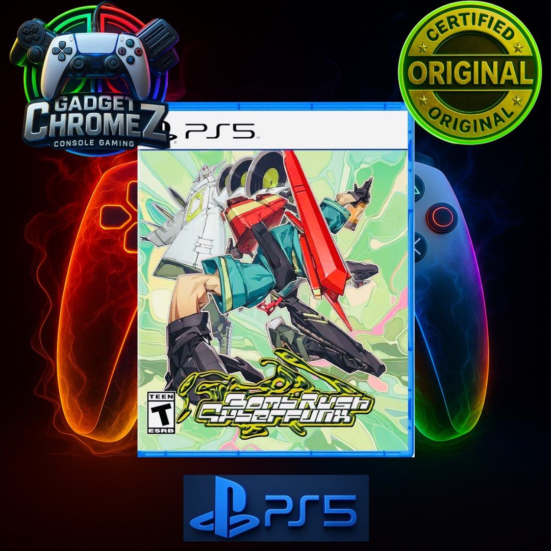 Bomb Rush Cyberfunk | PS5 Game | BRANDNEW (Category: PlayStation) located in San Jose del Monte. Submitted by gadget_chromez (Listing ID 1271532482, Image 1). Description: BOMB RUSH CYBERFUNK BRANDNEW / SEALED Physical Disc. Safely packed with 2 layers of thick bubble wrap for maximum protection upon shipping out..