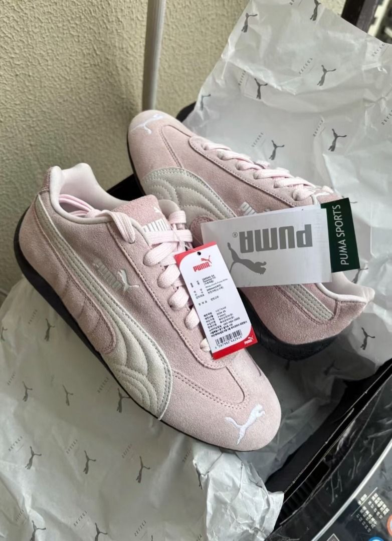 Brand new authentic puma speedcat og low top sneakers unisex pink and ...