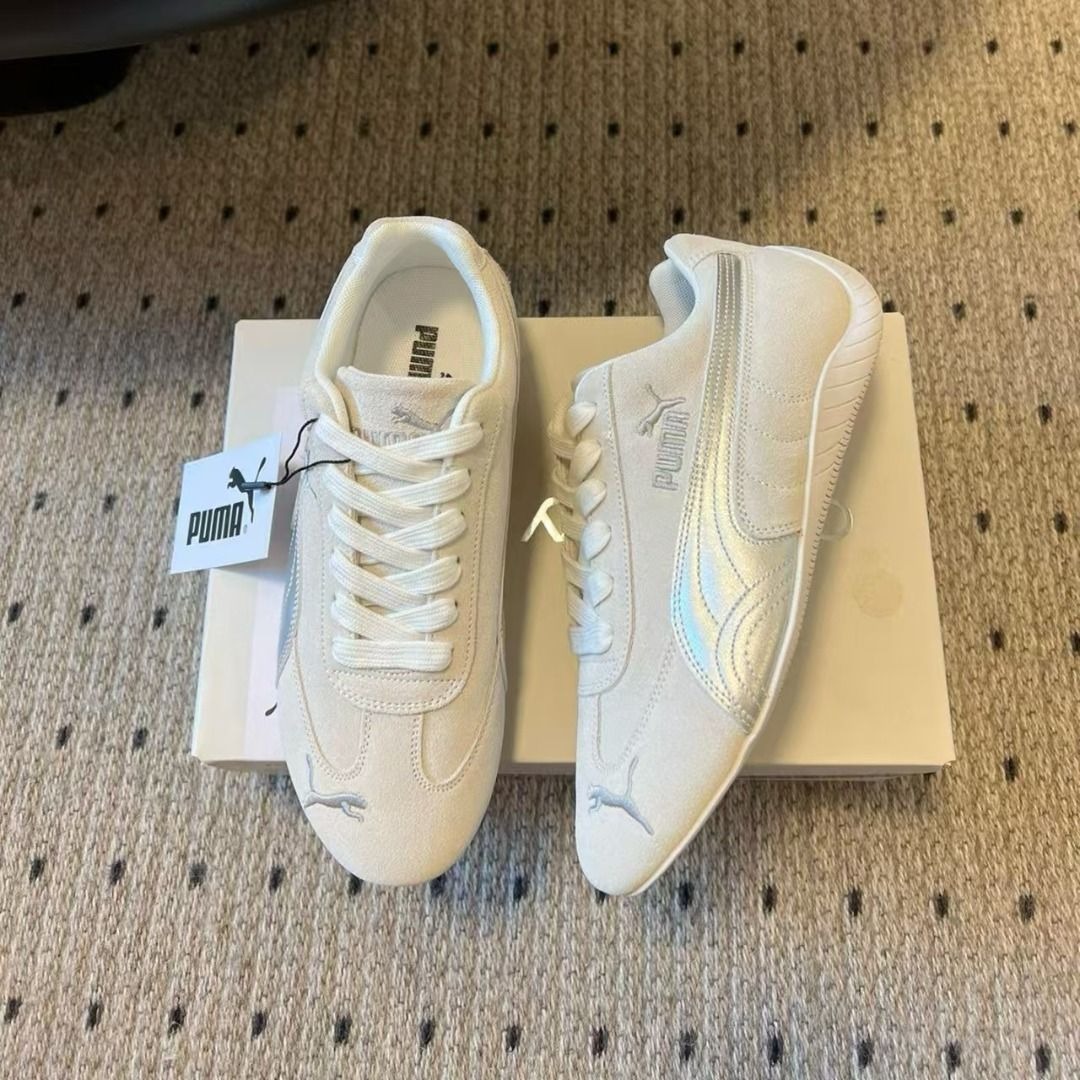 Brand new authentic puma speedcat og low top sneakers unisex white ...