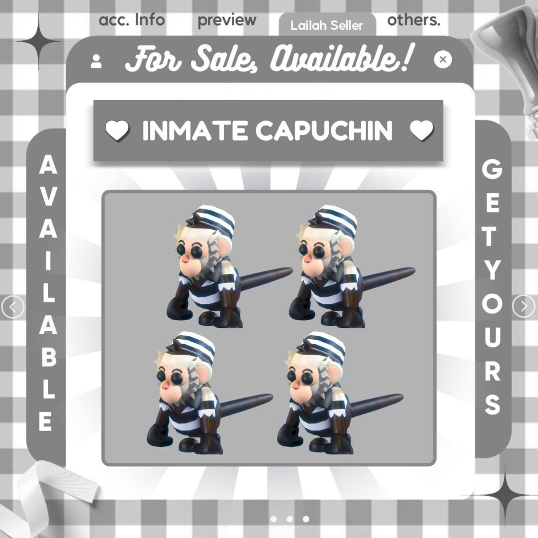 BUNDLE PETS | 4 PCS | ADOPT ME | ROBLOX (Category: In-Game Products) located in Baliuag. Submitted by sxmplycollections (Listing ID 1373876948, Image 2). Description: 🌷 Welcome to SxmplyCollections Shop! 🌷 Are you looking for a specific pet? Allow me to assist you in finding the perfect one. How to Purchase: 1️⃣ Kindly provide a picture of the pet you wish to purchase. 2️⃣ Once we have finalized the agreement, I will send you the necessary paym