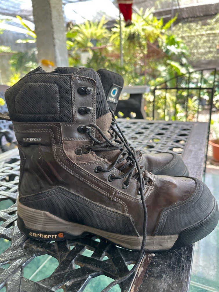 Carhartt Work Boots (Category: Boots) located in Mangaldan. Submitted by batrinabryan13 (Listing ID 1373783438, Image 1). Description: Rfs: Decluttering.