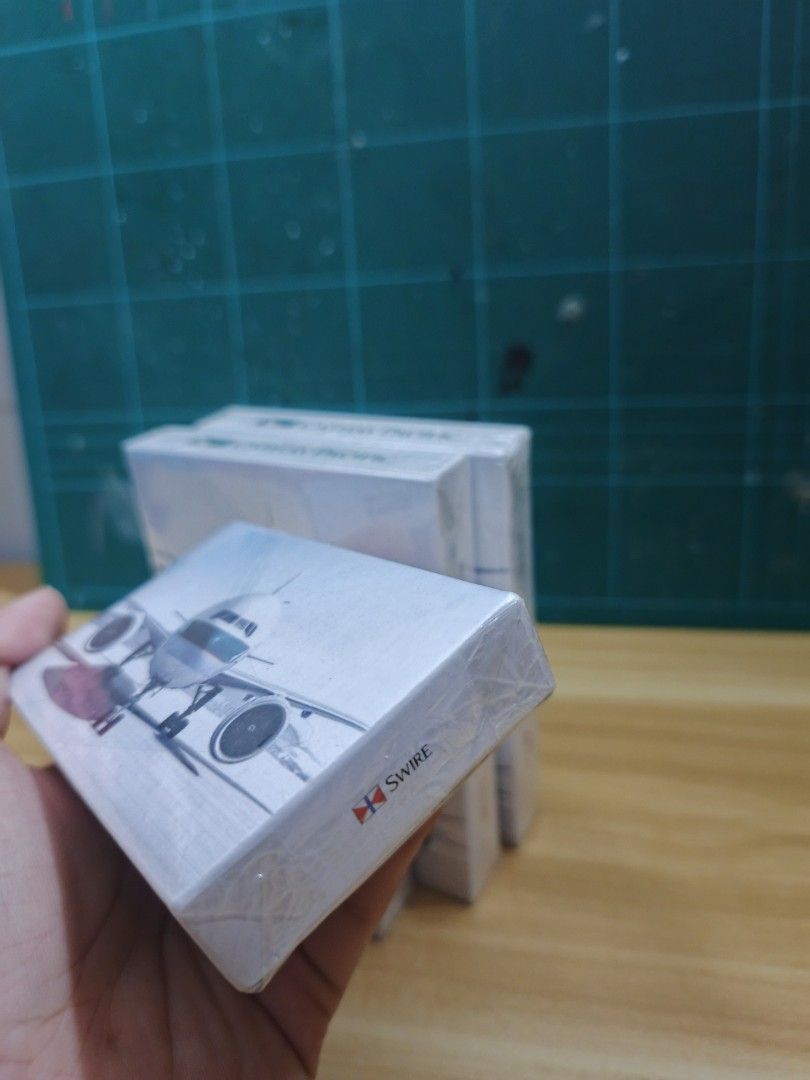 Cathay Pacific Playing Cards (Category: Board Games & Puzzles) located in Mangaldan. Submitted by berto_yard_sale_ph (Listing ID 1373908162, Image 3). Description: Cathay Pacific Playing Cards - all sealed 6pcs or take all 500 📍 Mangaldan, Pangasinan NO COD/NO COP PAYMENT FIRST NO REFUND/NO CANCELLATION MOP: GCASH OR BPI IF AROUND NEAR BARANGAY NAVALUAN OPEN FOR PICK-UP OR DELIVER MOD: J&T/LBC + SF.