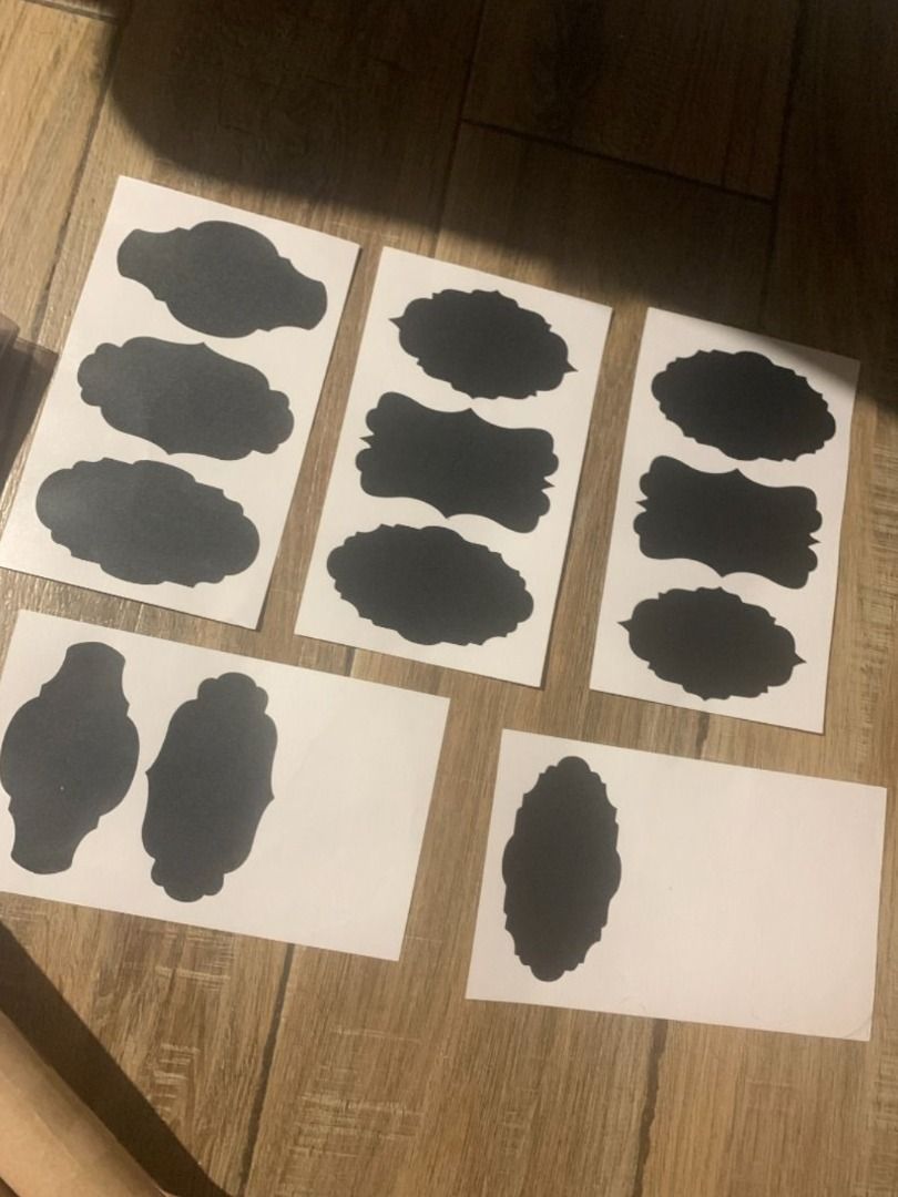 chalkboard label stickers (Category: Craft Supplies & Tools) located in Marikina City. Submitted by oldschooljunkies (Listing ID 1373821036, Image 3). Description: .