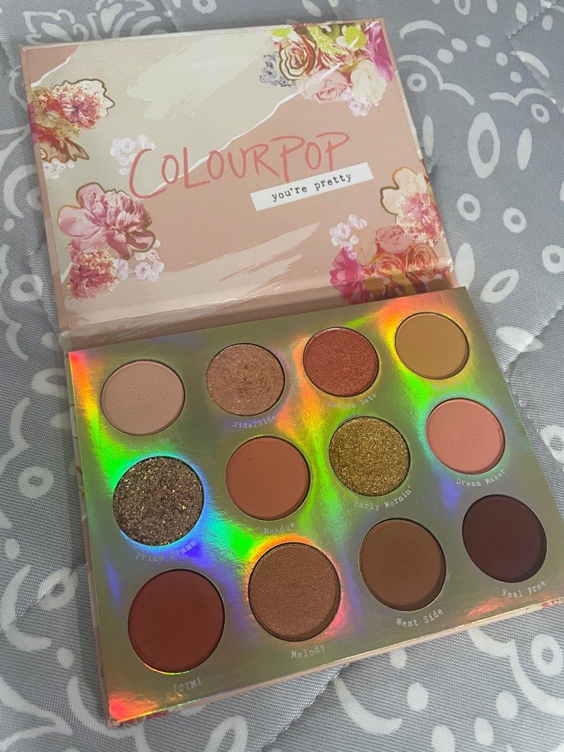 COLOURPOP Sweet Talk Eyeshadow Palette (Category: Makeup) located in Quezon City. Submitted by jamselene (Listing ID 1373894009, Image 1). Description: .
