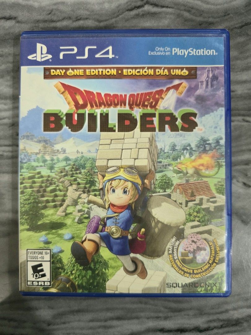 Dragon Quest Builders Day One Edition for PS4 PS5 (Category: PlayStation) located in Mandaluyong City. Submitted by chan.ningtatum (Listing ID 1373860480, Image 1). Description: For Sale! Dragon Quest Builders Day One Edition Good Working Condition. No Issue Checkouts via Shope e and Laz ada Available Shipping: Lalamove, Grab Meet ups: Mandaluyong and San Juan City.