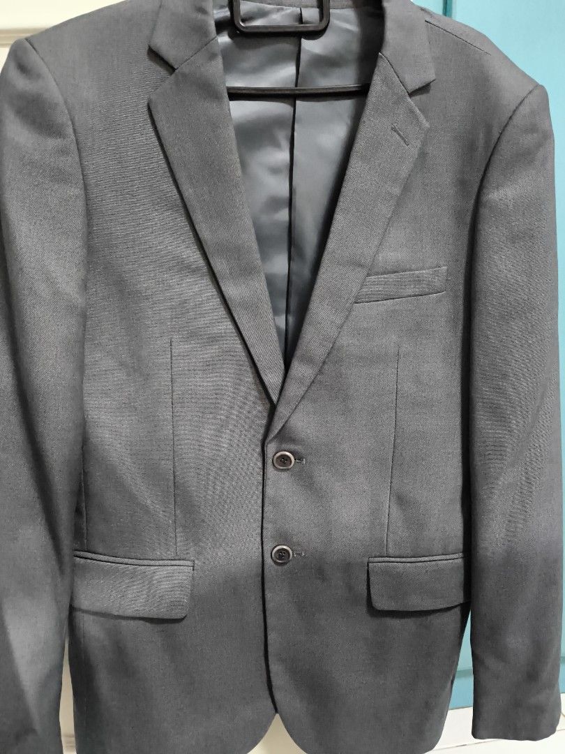 G2000 Blazer Suit Men 46 Grey, Men's Fashion, Coats, Jackets and