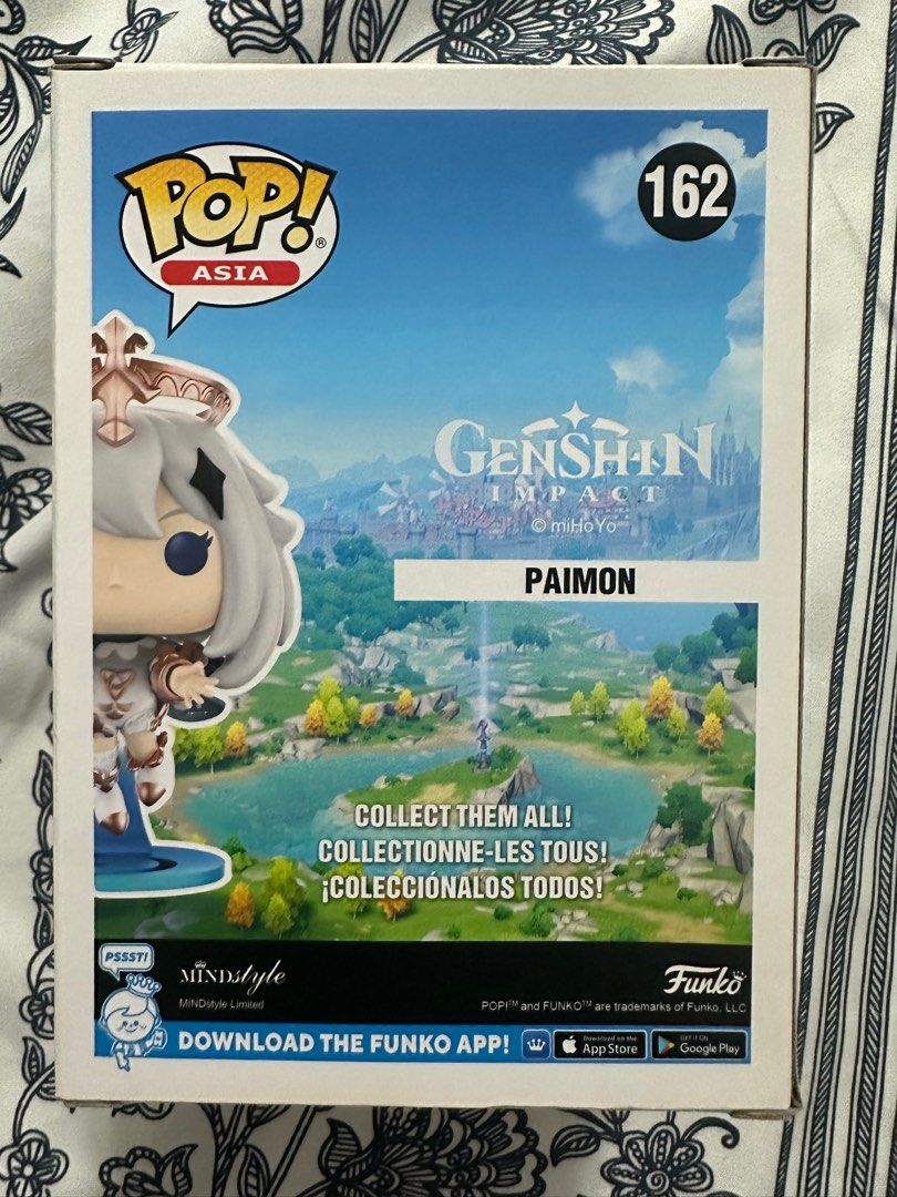 Genshin Impact Paimon Funko Pop (Category: Designer & Blind Box Toys) located in Manila. Submitted by ldj_868 (Listing ID 1373936348, Image 2). Description: • THIS IS THE FINAL PRICE. Don’t lowball. • There are some stain marks on the figure, and I’m unsure if they can be removed. • Reason for Selling: Lost interest..